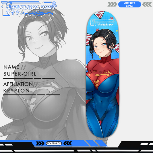 SUPER-GIRL SKATEDECK
